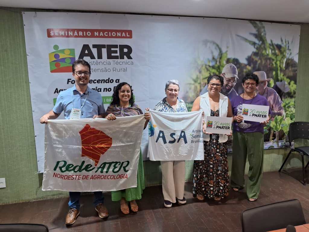 Defendendo políticas públicas voltadas para o território, Rede ATER NE participa de Seminário Nacional promovido pelo MDA